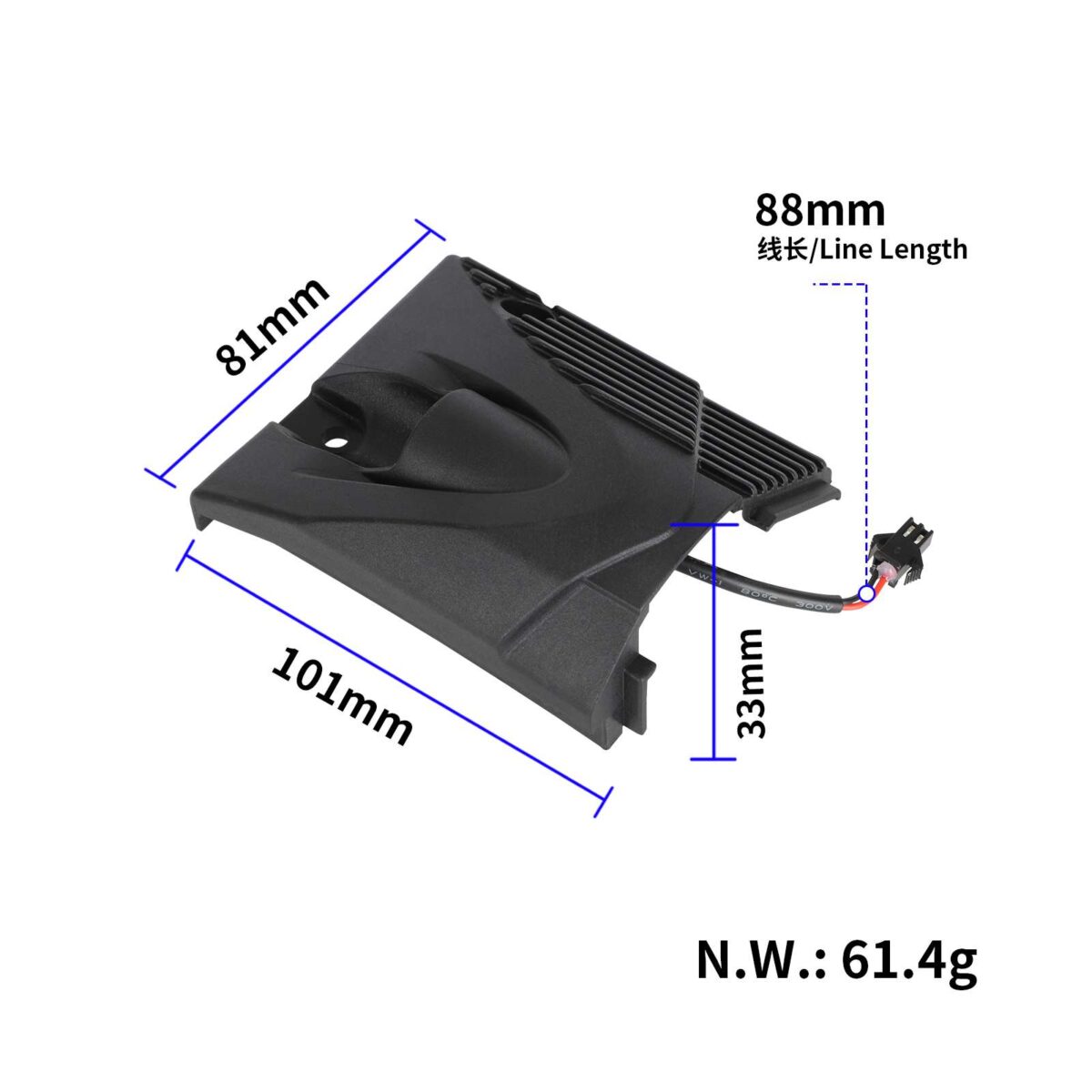 Luz trasera izquierda para Kukirin G2 Master - Imagen 2
