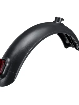 Guardabarros trasero negro M365 + luz trasera (con gancho)