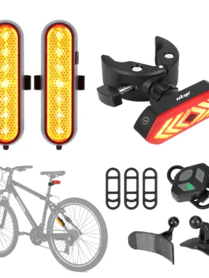 3 juegos de luces intermitentes recargables Ulip con control remoto