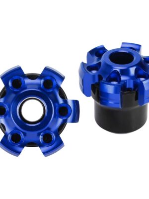 Copa de horquilla delantera de aleación de aluminio azul