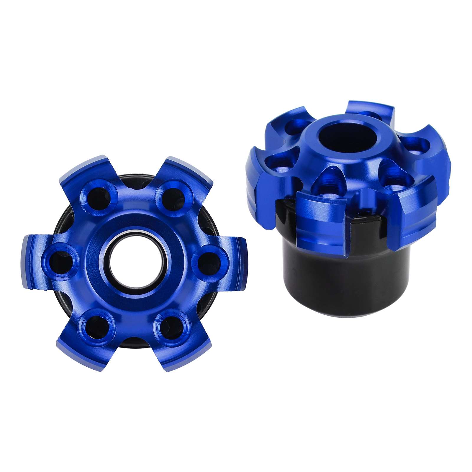 Copa de horquilla delantera de aleación de aluminio azul