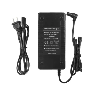 Cargador de 54,6 V 2 A con conector Xiaomi 2X (enchufe estadounidense)
