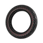 Neumático sólido de 12*2.125 con puntos rojos y ranura de 28 mm