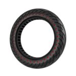 Neumático sólido de 12*2.125 con puntos rojos y ranura de 28 mm