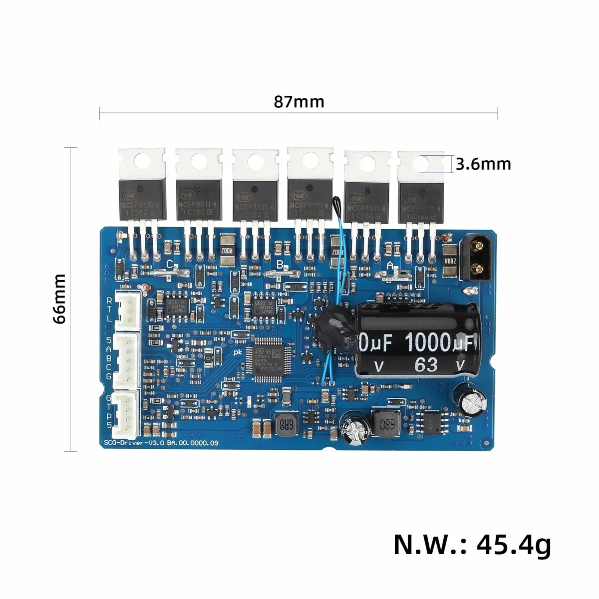 Placa base PCB del controlador Pro original - Imagen 2
