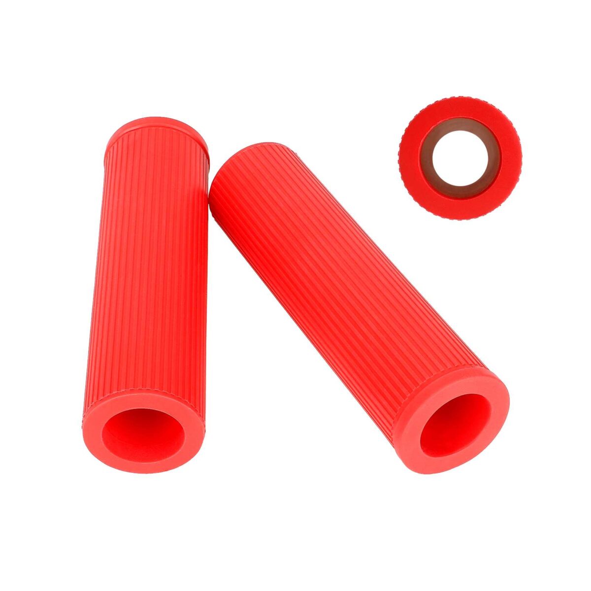 Extensor de agarre de silicona Ulip rojo con carga USB y luz para scooters Max G30 (RBBO) - Imagen 4