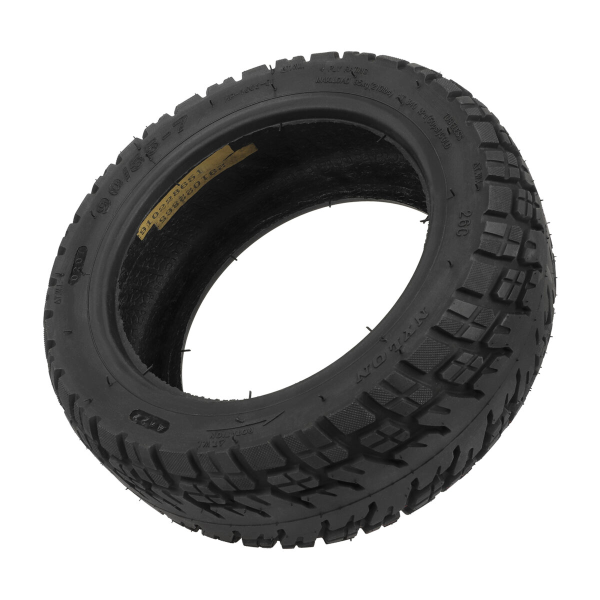 Neumático todoterreno sin cámara ULIP 90/55-7 para scooters Segway GT - Imagen 6