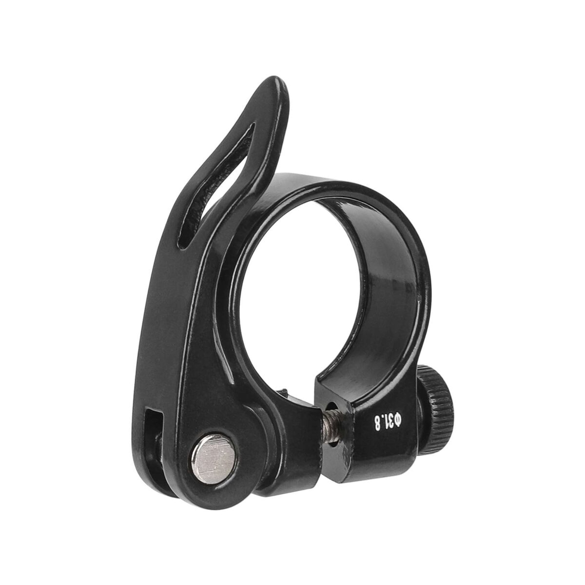 Abrazadera de tubo de asiento negra sin orificio de 31,8 mm - Imagen 3