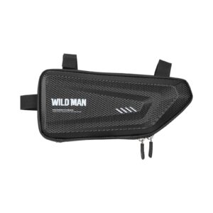 Bolsa de sillín de dirección inversa E4 negra