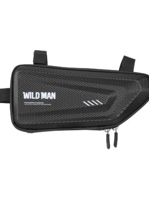 Bolsa de sillín de dirección inversa E4 negra