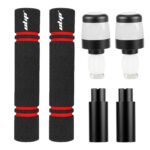 Juego de extensores de agarre Ulip con carga USB y luz para scooters Xiaomi y ES (BBW) - Imagen 2