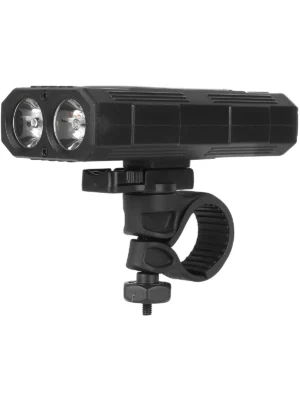 Linterna frontal solar con carga dual USB