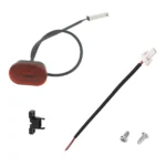 Luz trasera Pro2 con tornillos, cable de conexión de batería y clips