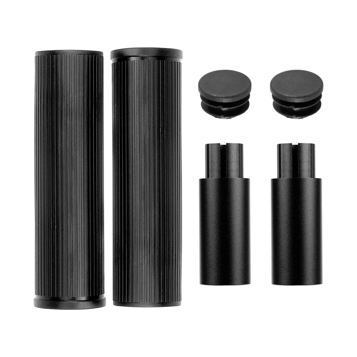 Kit extensor de manillar de silicona Ulip negro sin luz para scooters Max G30 - Imagen 2