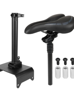 Asiento negro para scooters Segway Ninebot serie F con sillín pequeño