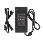 Cargador de 53,5 V 2 A con enchufe estadounidense y ventilador para patinete eléctrico NIU