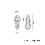 Tornillo antideslizante M4*12 para neumáticos de nieve - Imagen 2