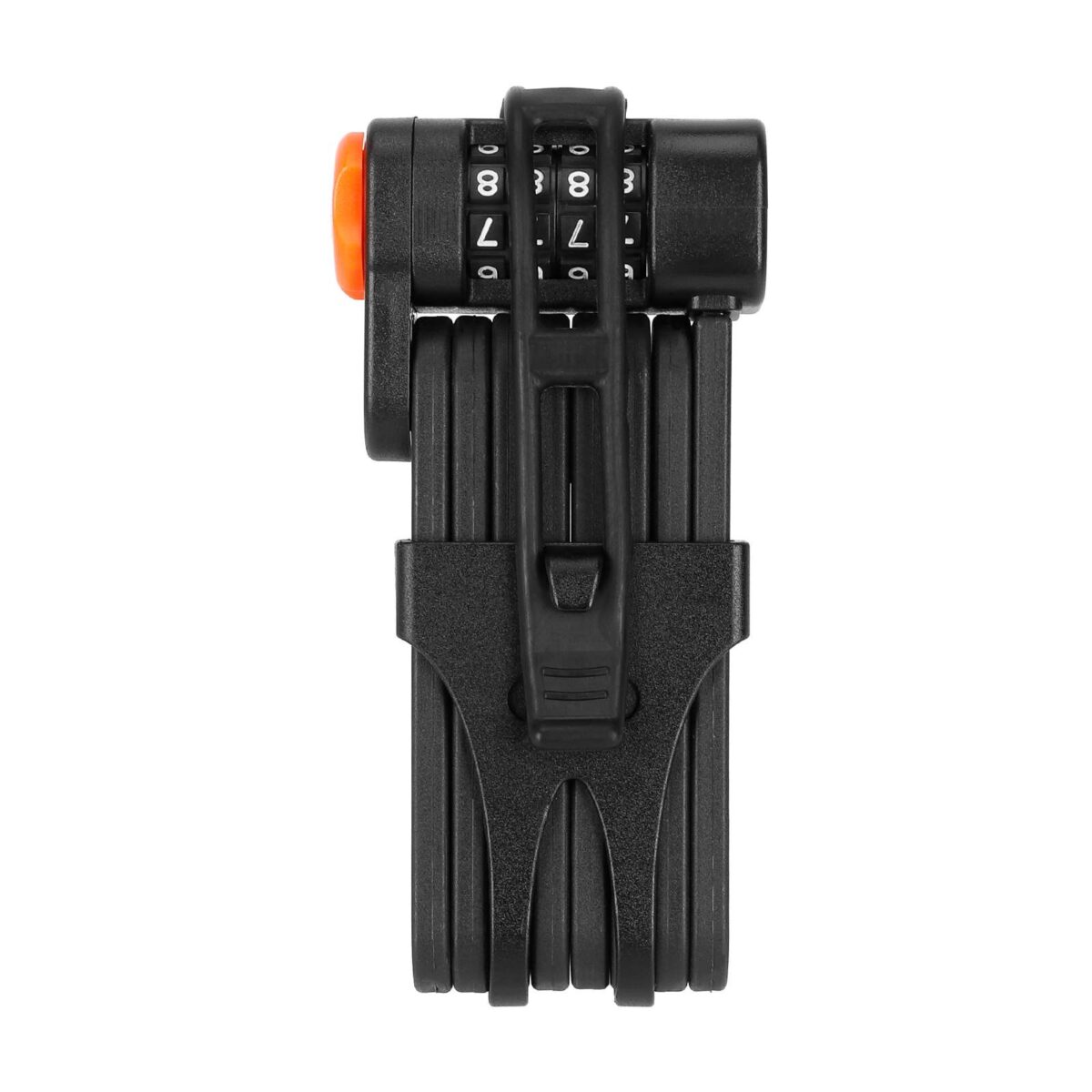 Candado antirrobo plegable con código para bicicleta - Imagen 5