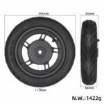 Llanta original para patinete Xiaomi 4 Lite (2.ª generación)/6 Lite con neumático 10*2.125 - Imagen 2