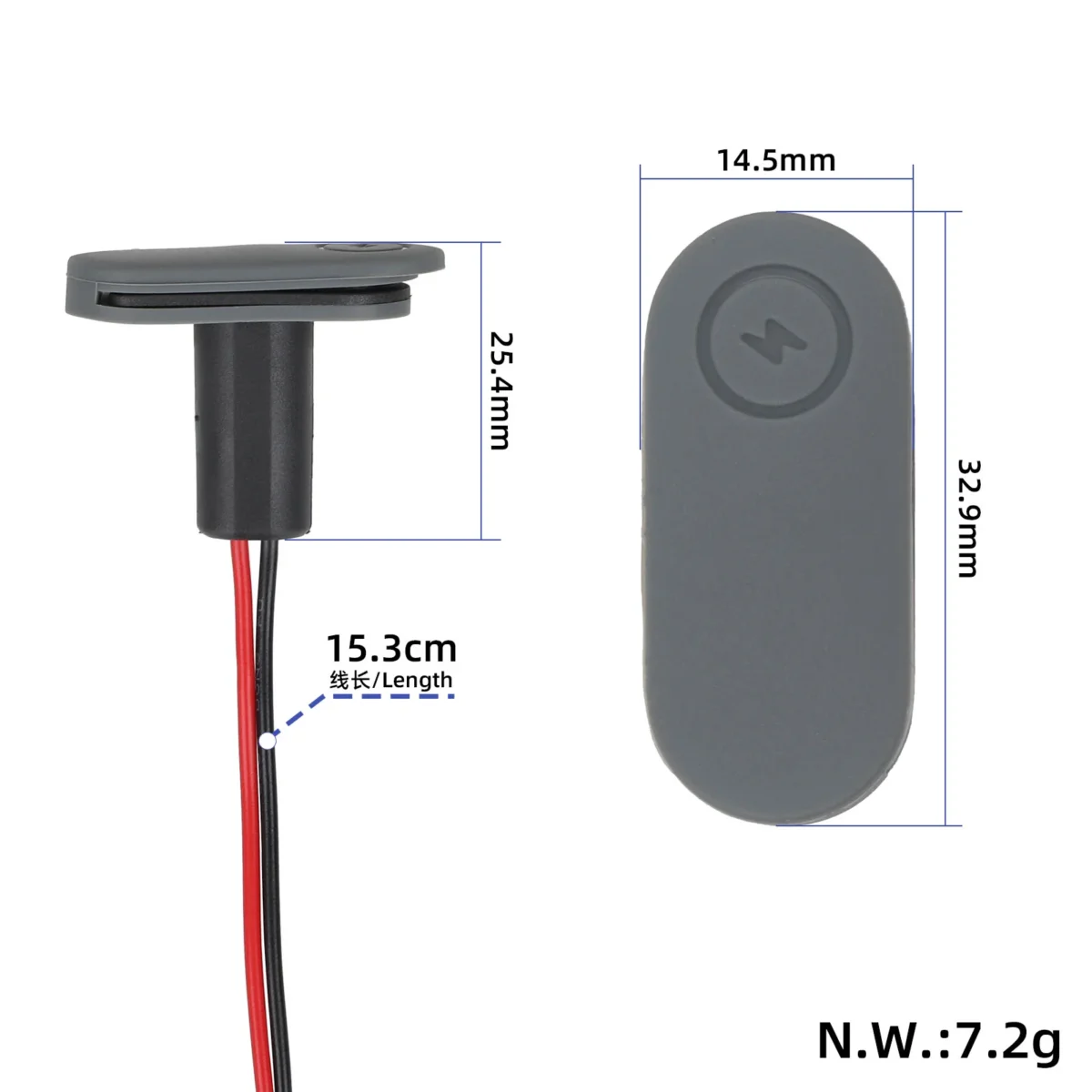 Puerto de carga original del Mi 6 Lite con funda de silicona - Imagen 2