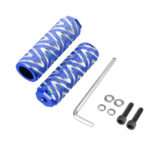 Pedal trasero azul para patinete Xiaomi (con herramientas y tornillos)