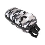 Bolso grande frontal de 3 l gris camuflaje (PU+EVA) sin logotipo - Imagen 4
