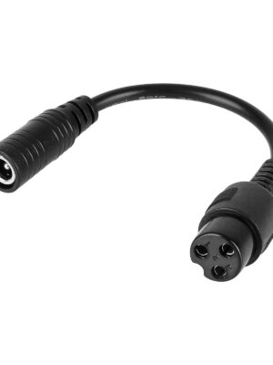Cable adaptador de DC2.1 a cabezal de aviación grande GX16 con 3 pines