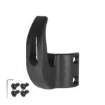 Gancho MaxG30 negro con herramienta de tornillo