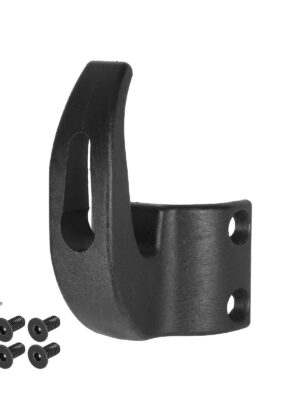 Gancho MaxG30 negro con herramienta de tornillo