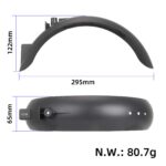 Guardabarros trasero original para patinete Xiaomi 4 Lite (2.ª generación) - Imagen 2