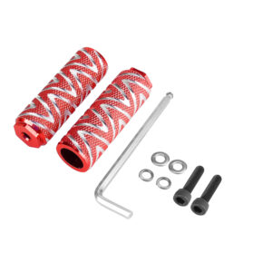 Pedal trasero rojo para patinete Xiaomi (con herramientas y tornillos)