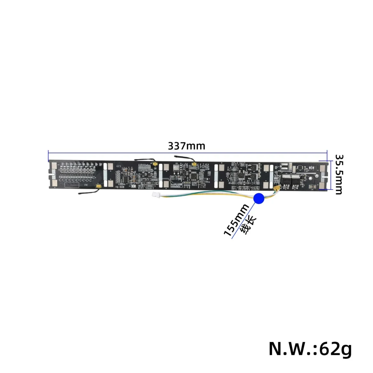 Placa de protección BMS de batería para scooters Xiaomi 3/4/4 Lite - Imagen 2