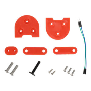 Almohadilla de elevación roja para reequipar M365 a 10 pulgadas