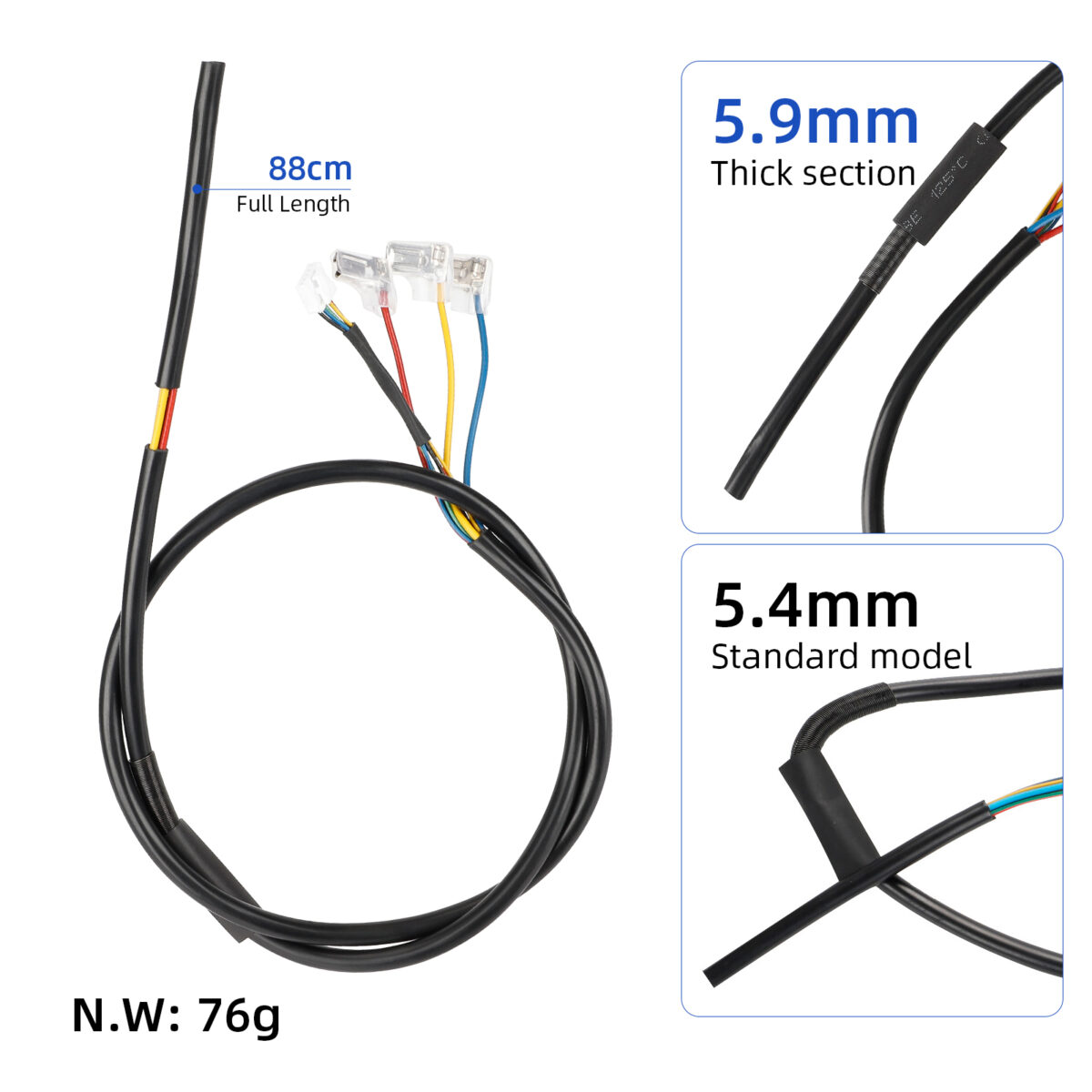 Cable de motor engrosado de Xiaomi - Imagen 2
