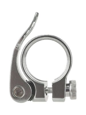 Abrazadera de tubo de sillín de titanio sin orificio de 31,8 mm