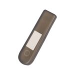 Cubierta de pantalla de silicona negra impermeable para scooter Segway Max G2