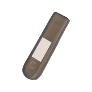 Cubierta de pantalla de silicona negra impermeable para scooter Segway Max G2