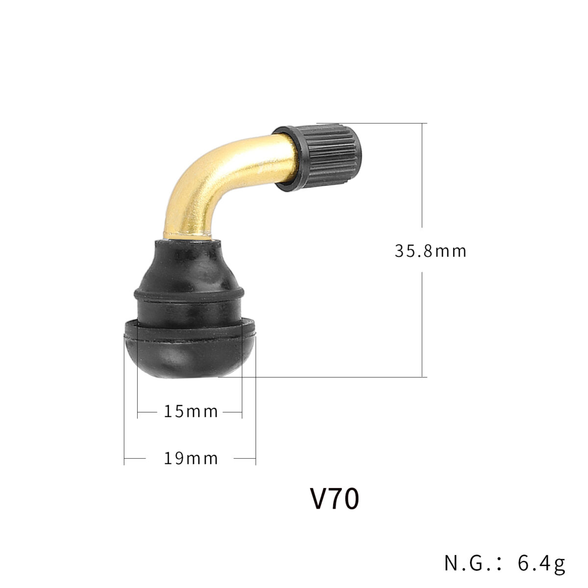 Válvula sin cámara PVR70 - Imagen 2