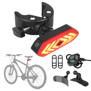 Juego de luces intermitentes recargables Ulip con control remoto, pegatina universal y abrazadera