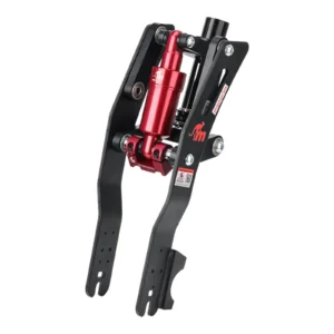 Suspensión delantera Monorim negra y roja para scooters Segway F2/F2Pro/F2Plus