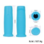 Puños azules para scooters Ninebot F30/F40 - Imagen 2