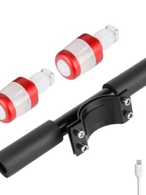 Manillar infantil Ulip con luz roja y blanca para patinetes Ninebot ES y G30 Max