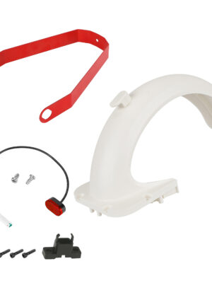 Juego de guardabarros trasero blanco para G30 Max