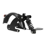 Suspensión trasera negra Ulip V2 con soporte metálico de guardabarros trasero para scooter Xiaomi 4Pro - Imagen 3
