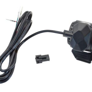 Acelerador de potencia derecho negro