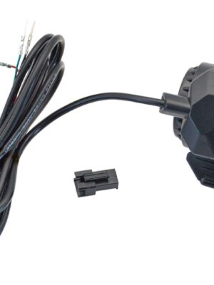 Acelerador de potencia derecho negro