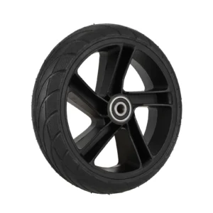 Neumático sólido y buje de rueda para patinete Ninebot ES1/ES2 con llanta de acero