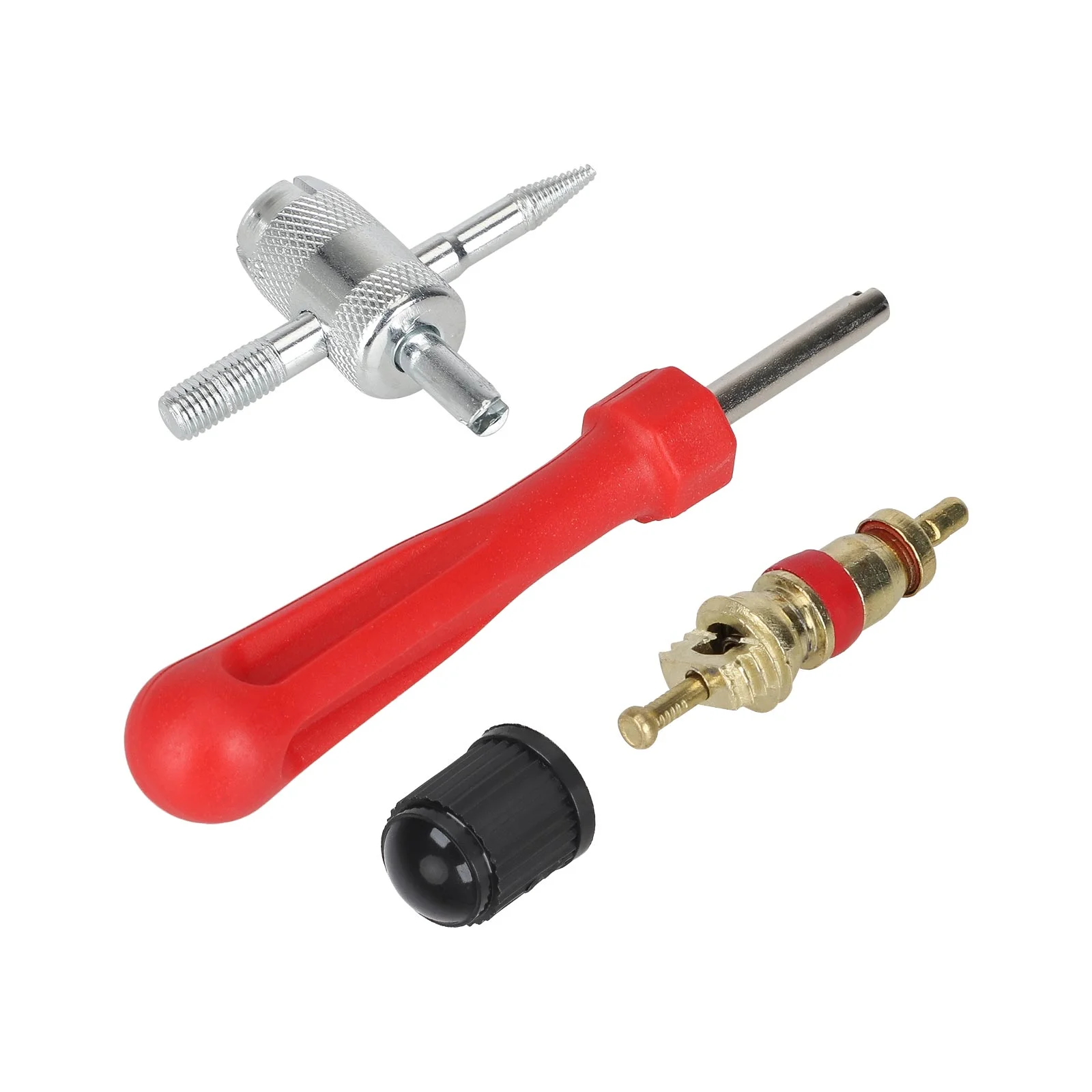 Juego de 62 insertos de válvula + herramienta de extracción + llave - Imagen 4