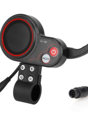 Interruptor de pantalla negro de 36-48 V con 6 pines para scooter KUGOO M4