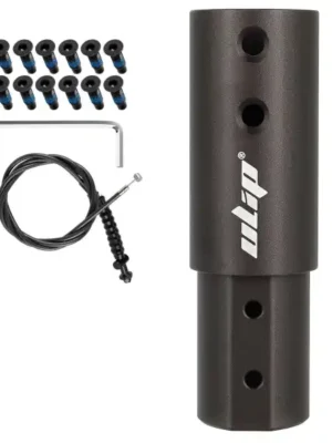 Varilla de extensión Ulip gris con cable de poste para scooters de la serie Max G30